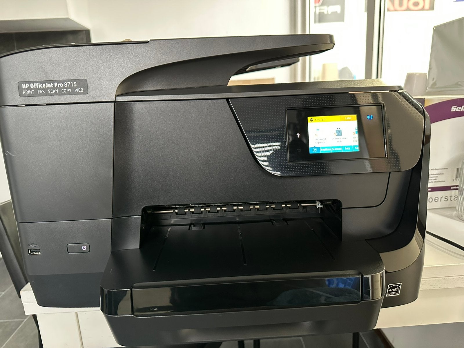 HP Officejet Pro 8715, Ophalen, Zo goed als nieuw