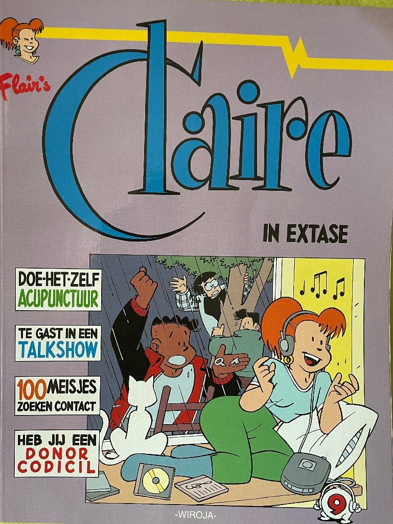 diverse delen Claire 1.50 euro p/s, Meerdere stripboeken, Ophalen of Verzenden, Gelezen