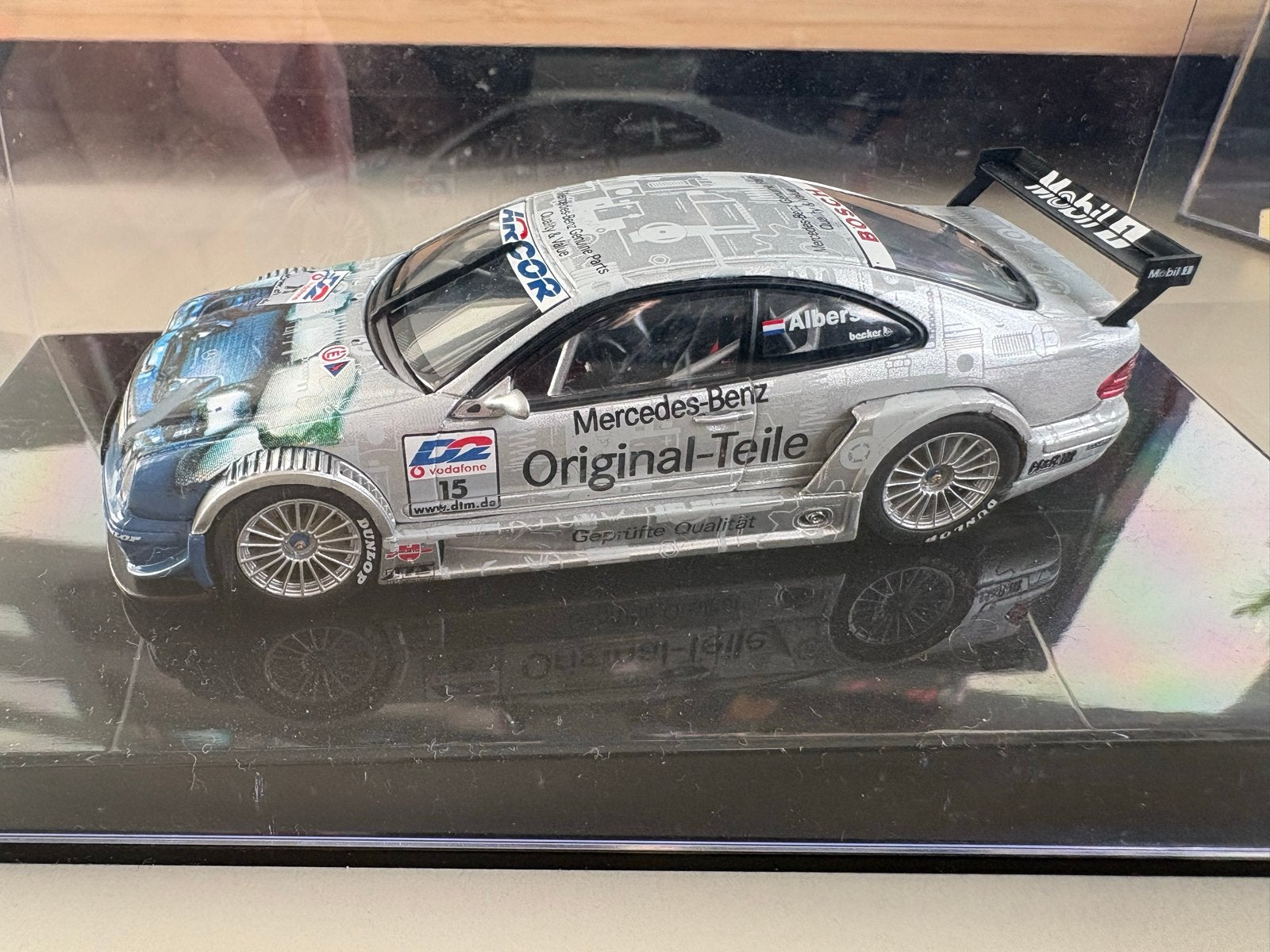 Mercedes CLK DTM 2021 - Christijan Albers - 1:43, Hobby en Vrije tijd, Ophalen of Verzenden, Zo goed als nieuw, Auto, Overige merken