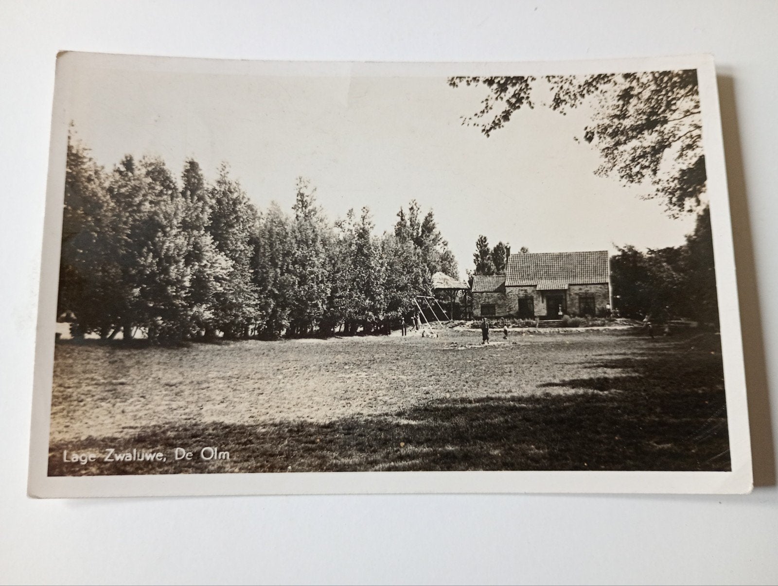 Lage Zwaluwe De Olm 1950, Ophalen of Verzenden, 1940 tot 1960, Gelopen, Noord-Brabant