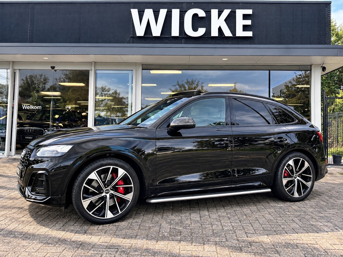 Audi SQ5 Sportback 3.0 TDi quattro 341 PK Panorama Camera Tr, Auto's, Automaat, Gebruikt, 241 €/maand, Zwart