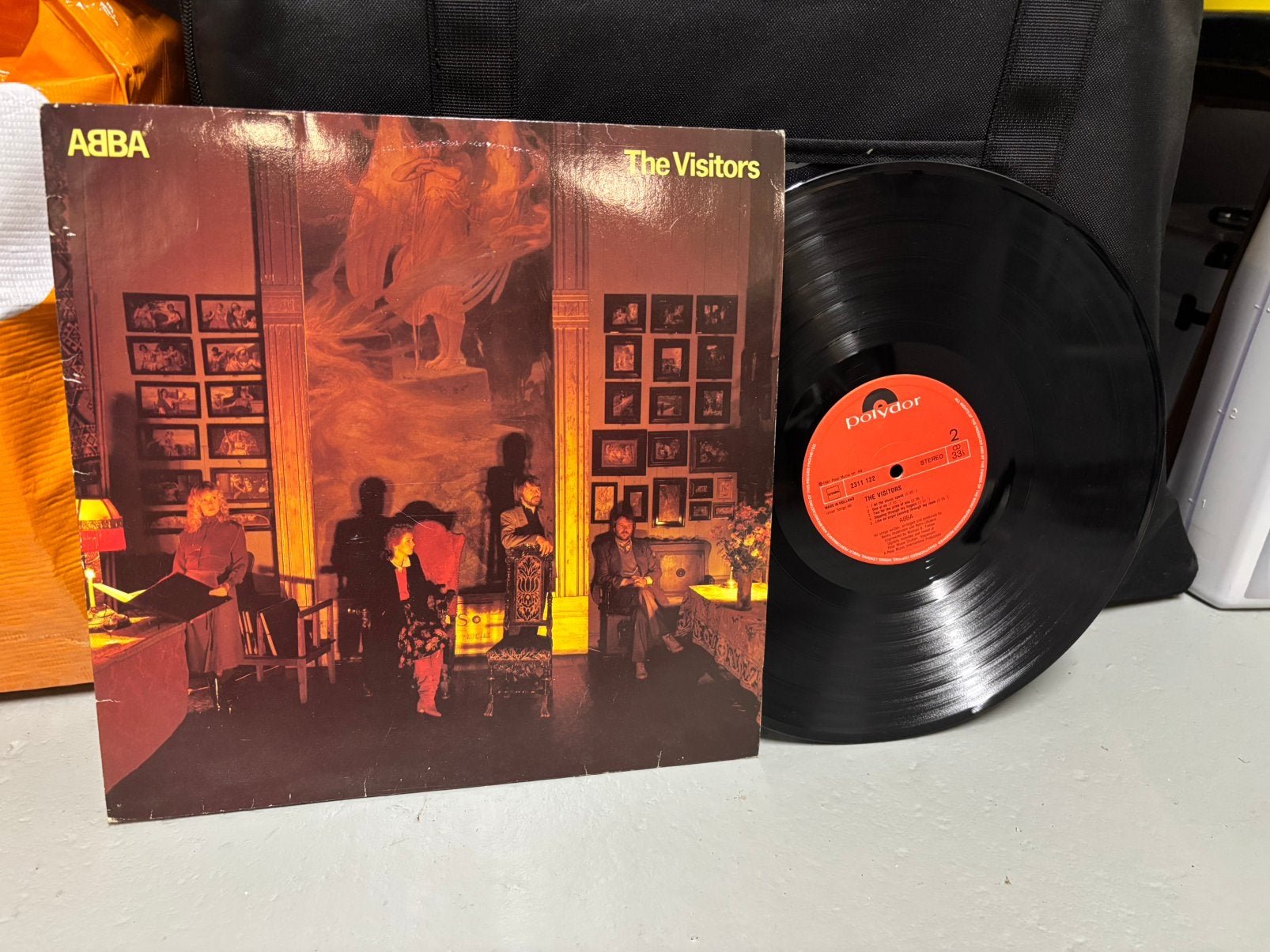 LP ABBA The Visitors, Ophalen, Gebruikt, LP