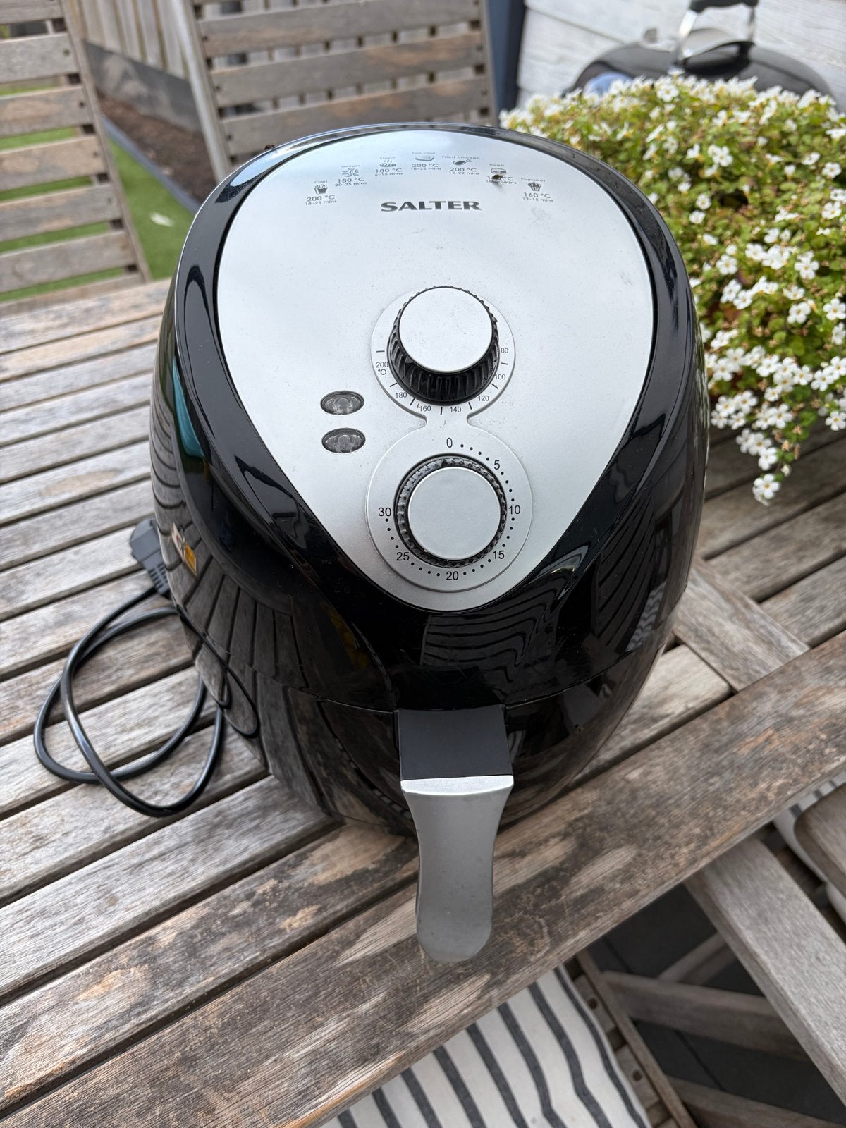 Salter Airfryer - Compact en Efficiënt, Witgoed en Apparatuur, Airfryers, Ophalen of Verzenden, Zo goed als nieuw, Airfryer, Minder dan 750 gram
