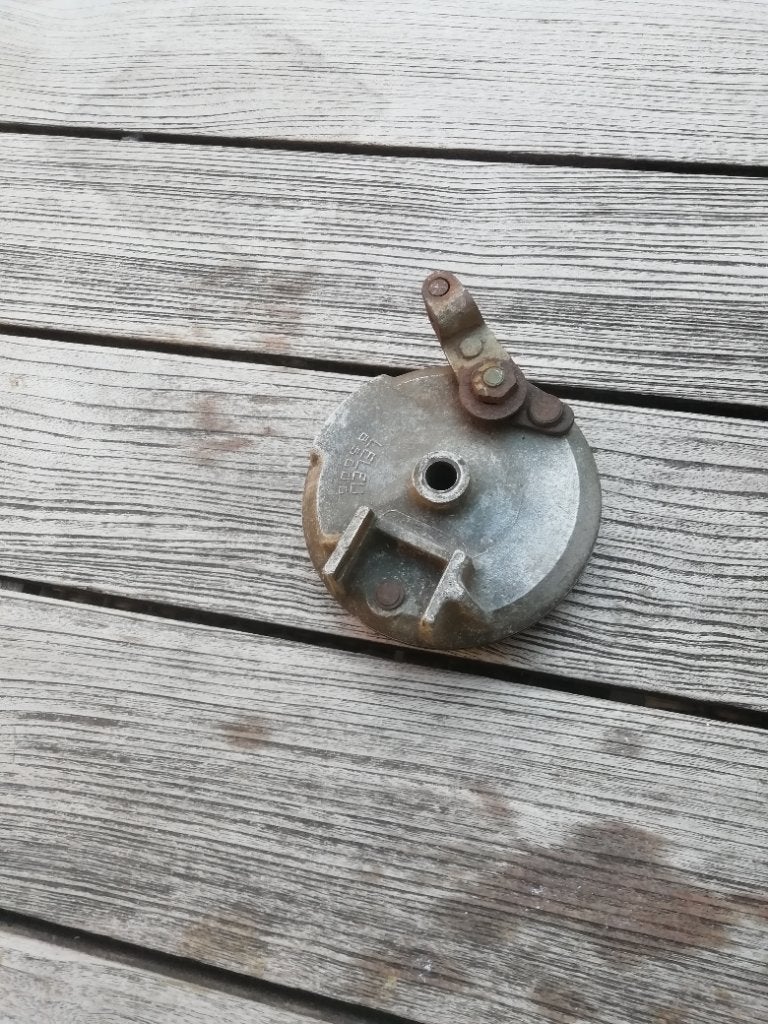 Remnaaf met remschoenen, Fietsen en Brommers, Brommeronderdelen | Oldtimers, Ophalen of Verzenden, Gebruikt, Frame, Sparta