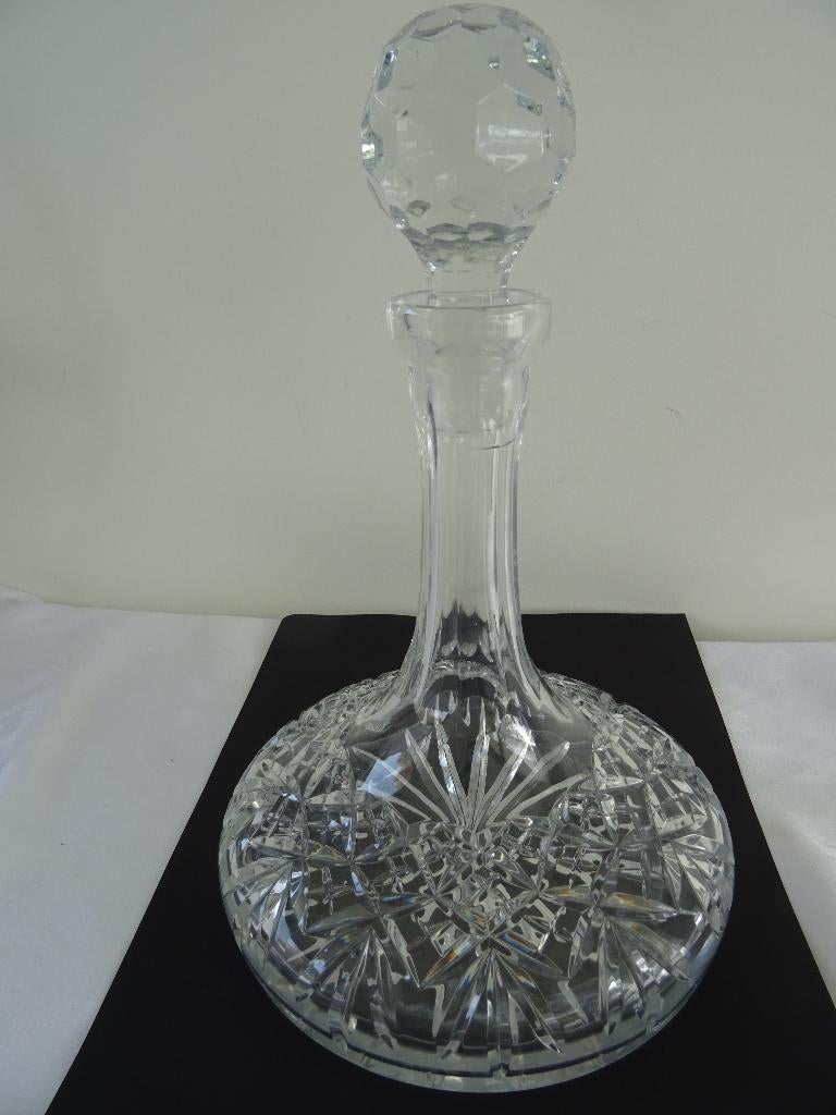 kristal zware kristallen karaf crystal 2 kg, Verzamelen, Ophalen of Verzenden, Zo goed als nieuw, Motorboot of Zeilboot, Gebruiksvoorwerp