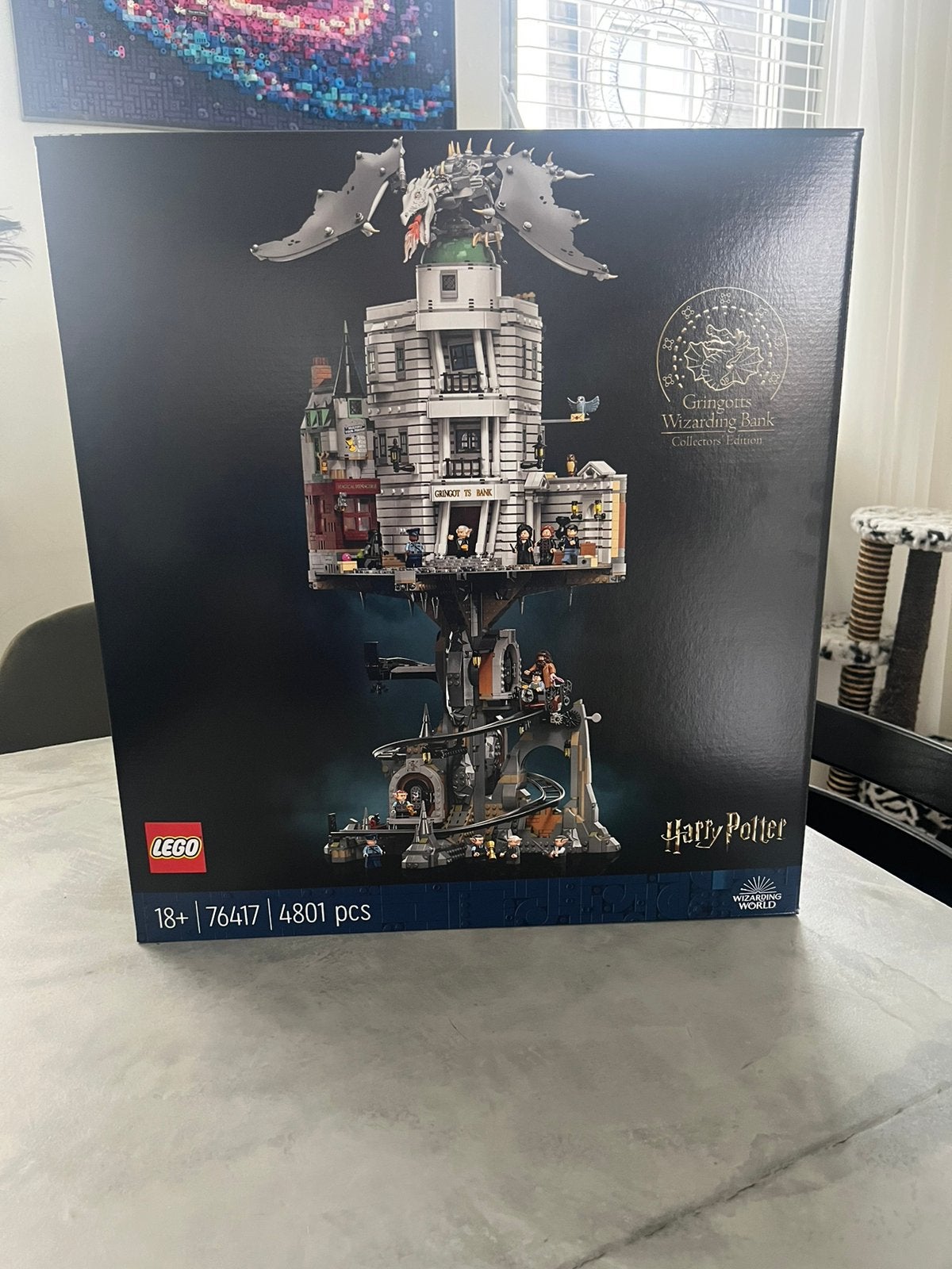 Lego Harry Potter 76417 Gringotts Wizarding Bank, Lego, Ophalen of Verzenden, Complete set, Harry Potter