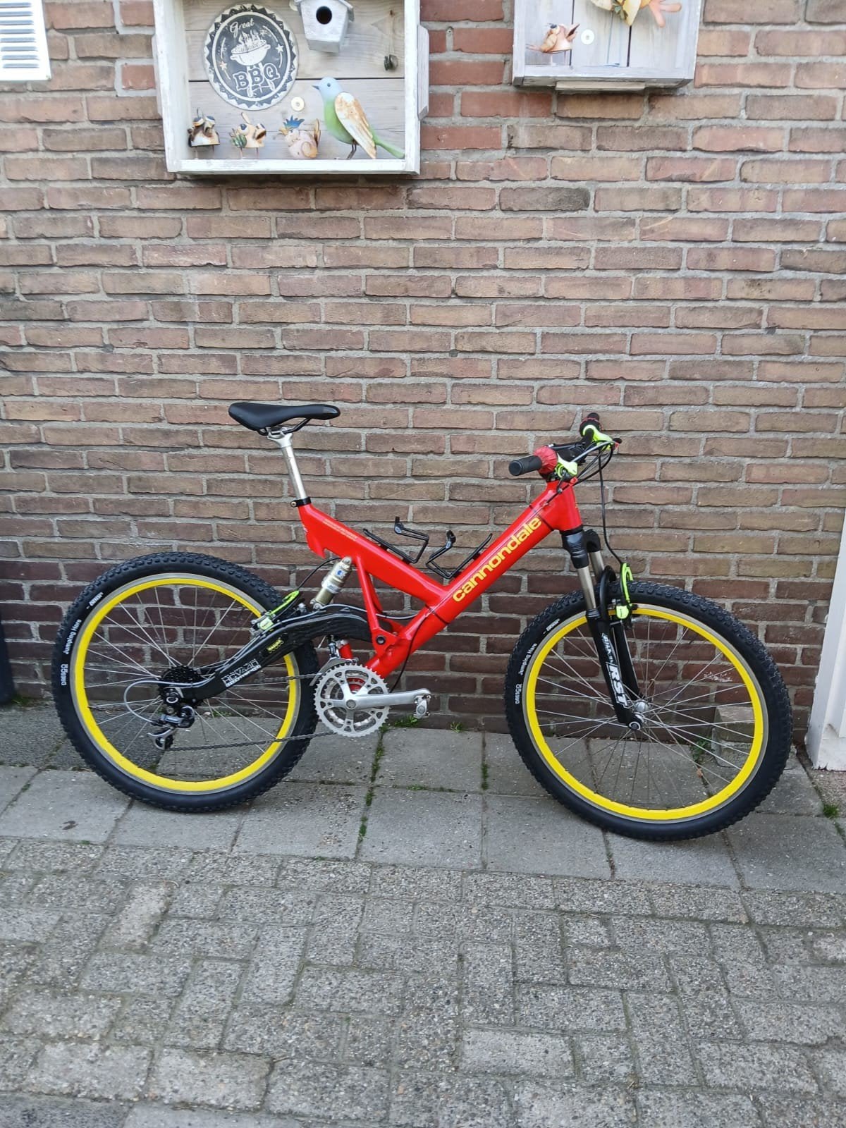 Cannondale Super V Fully Mountainbike in unieke staat., Ophalen, Gebruikt, Overige typen