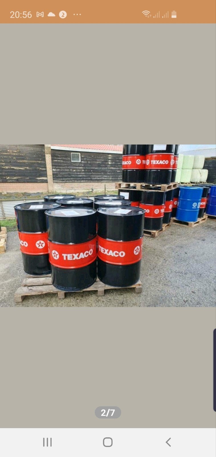 texaco oliedrums olievaten decoratie industriële statafels, Ophalen