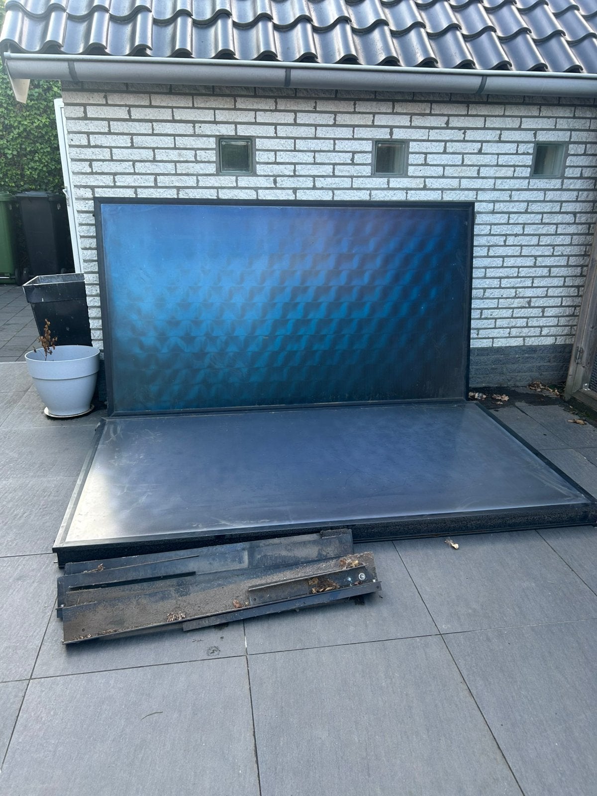 HR Solar vlakplaat colector HR Solar, Doe-het-zelf en Verbouw, Ophalen of Verzenden, Zo goed als nieuw