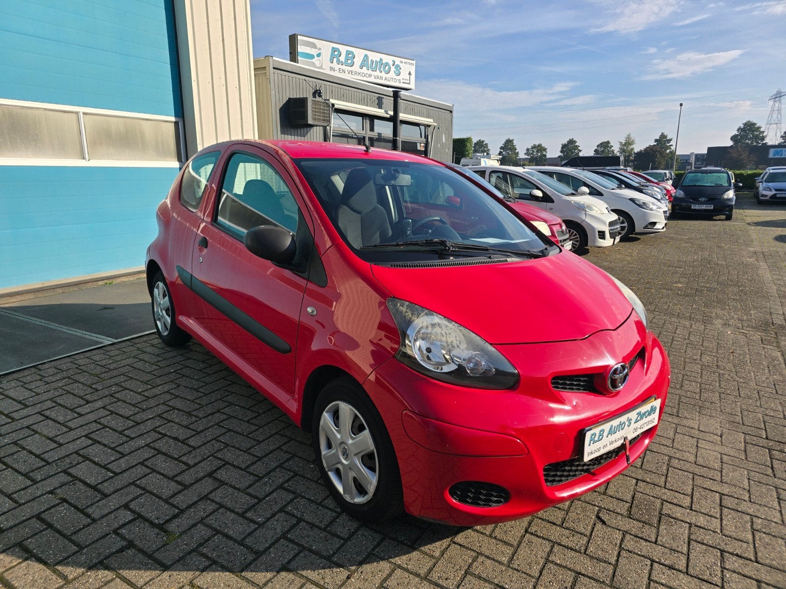 !! verkocht !! Toyota Aygo 1.0 12V, Voorwielaandrijving, Stof, Zwart, 4 stoelen