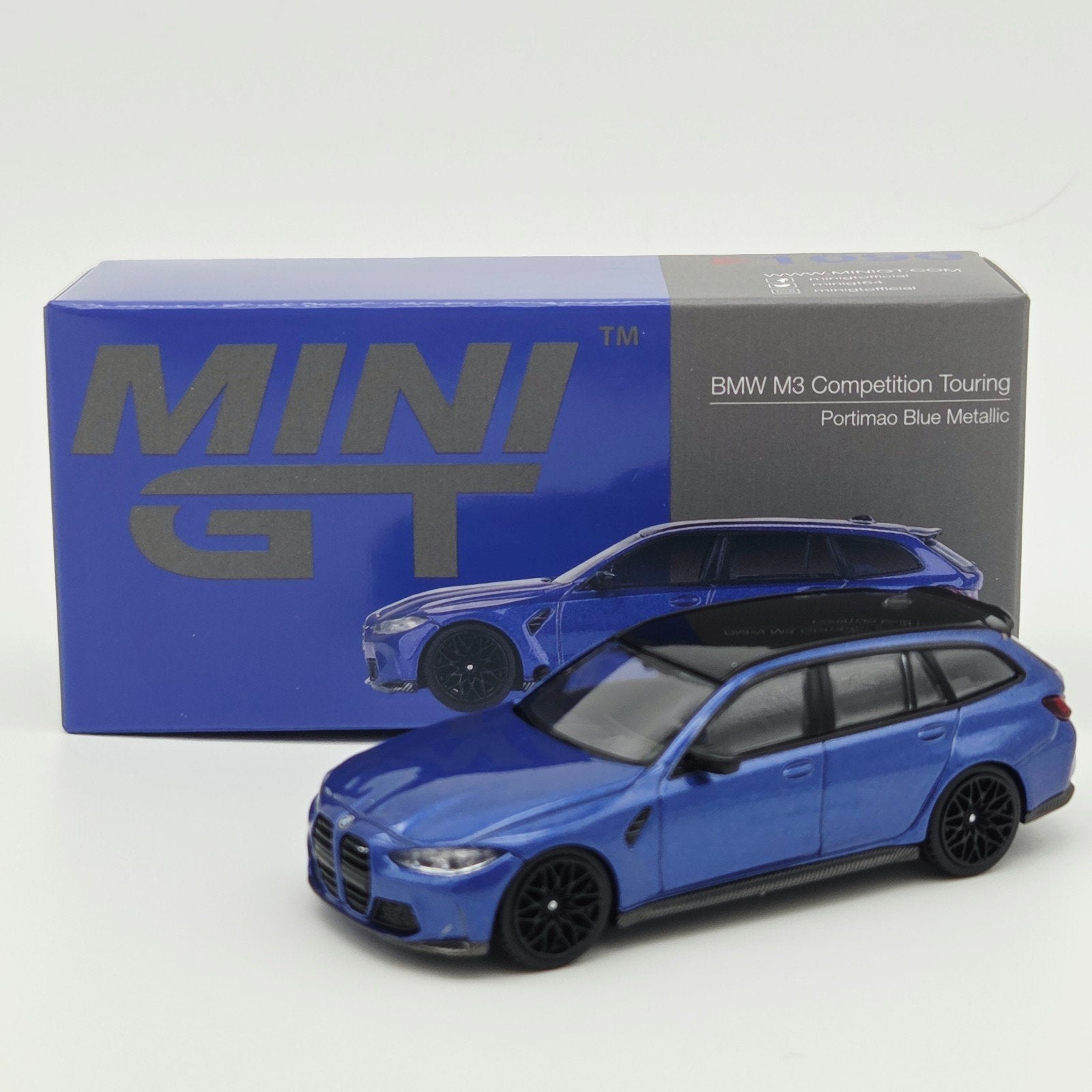 Mini Gt – 2023 BMW M3 Touring Competition Portimao, blue met