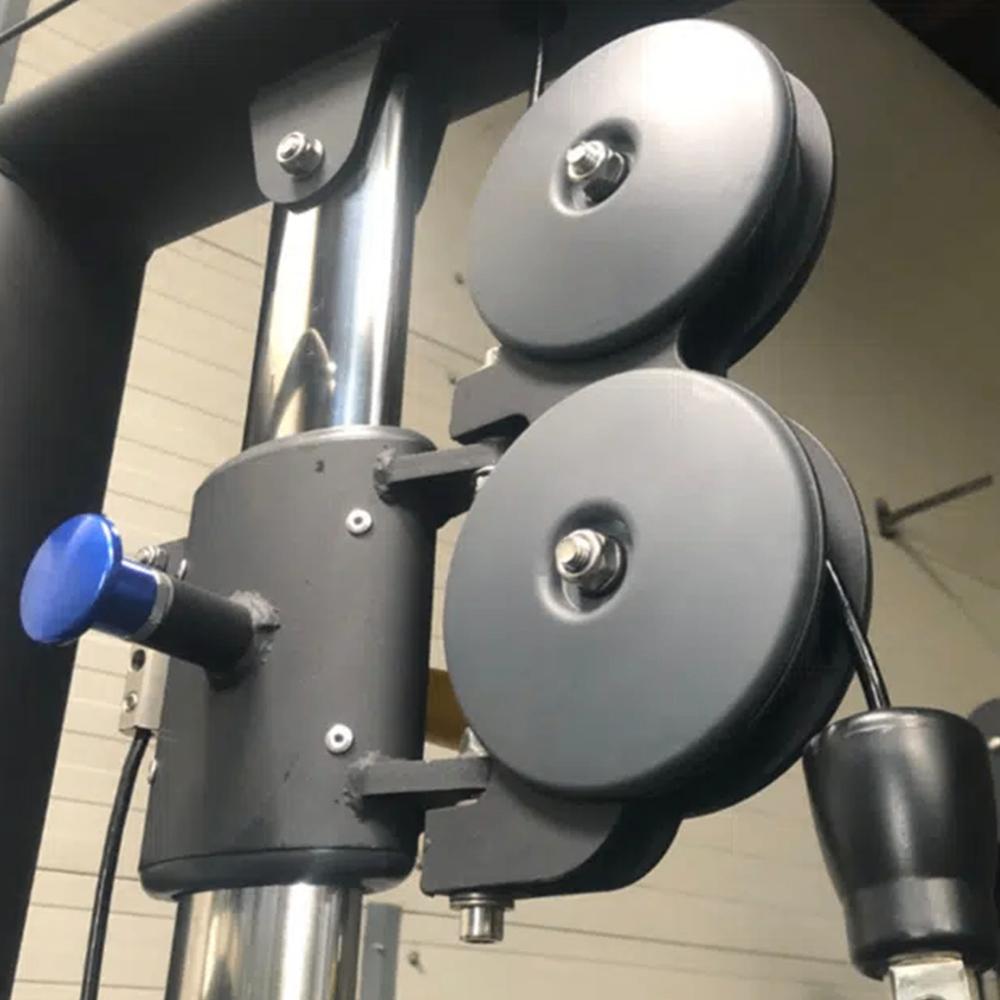 GYMFIT – DUAL ADJUSTABLE PULLEY – MULTISTATION – DAP, Ophalen of Verzenden, Gebruikt, Benen, Overige typen