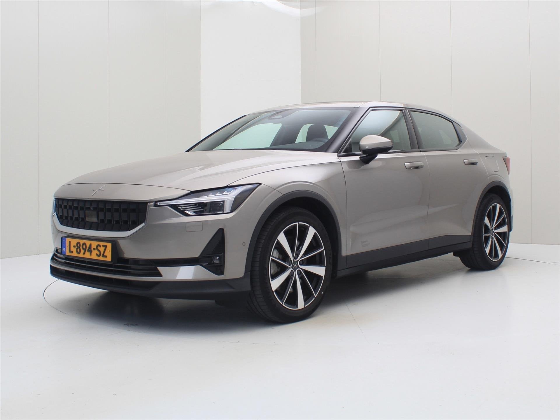 Polestar 2 Long Range Dual Motor 408PK 78kWh [ PILOT PLUS+19, Auto's, Polestar 2, Stof, Gebruikt, Zwart