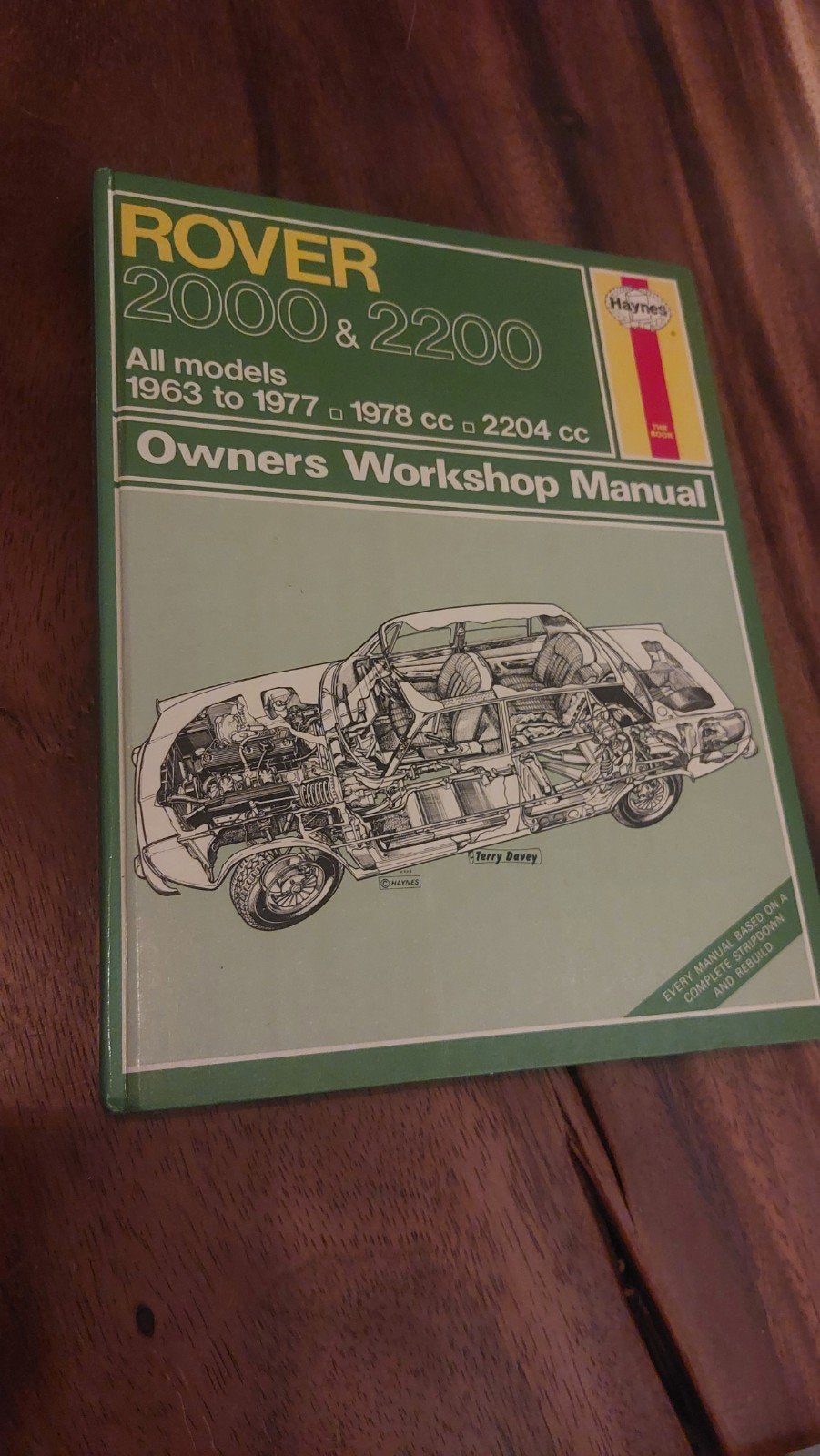 Rover 2000 2200 haynes repair manual werkplaatshandboek, Auto diversen, Ophalen of Verzenden