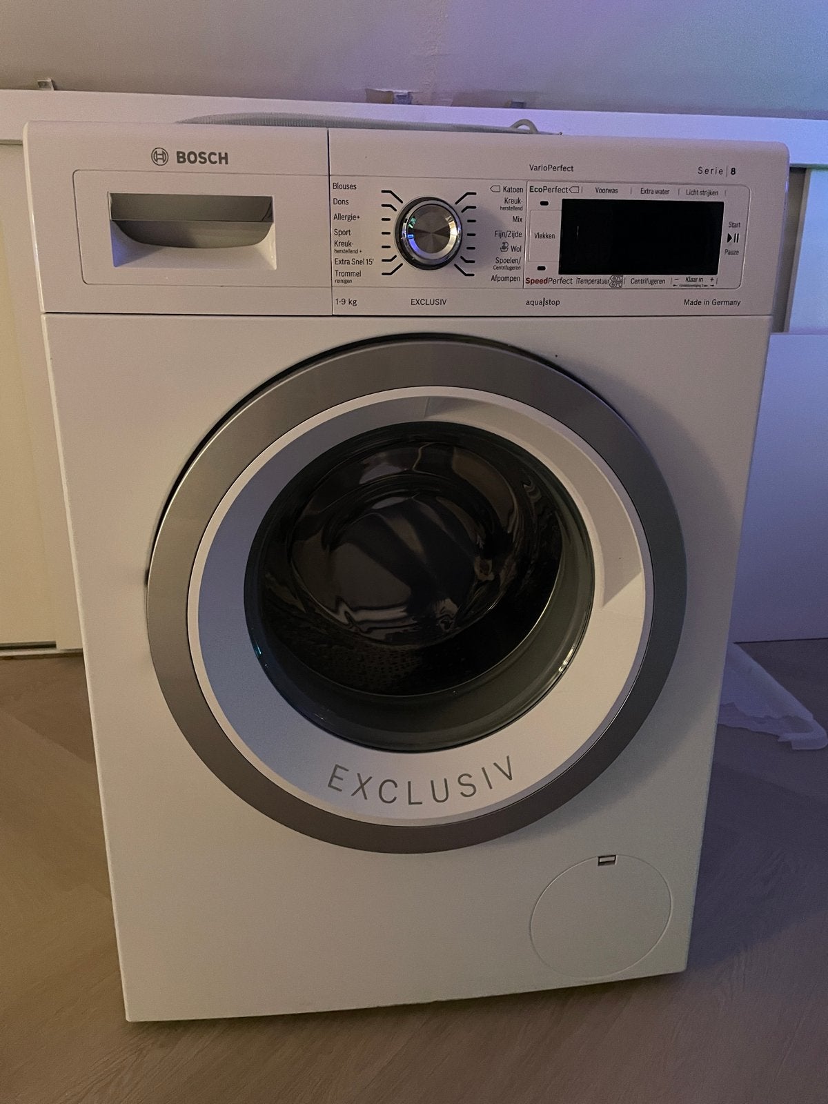 Bosch Serie 8 Exclusiv Wasmachine WAW32592NL, Ophalen, 8 tot 10 kg, 85 tot 90 cm, 1600 toeren of meer