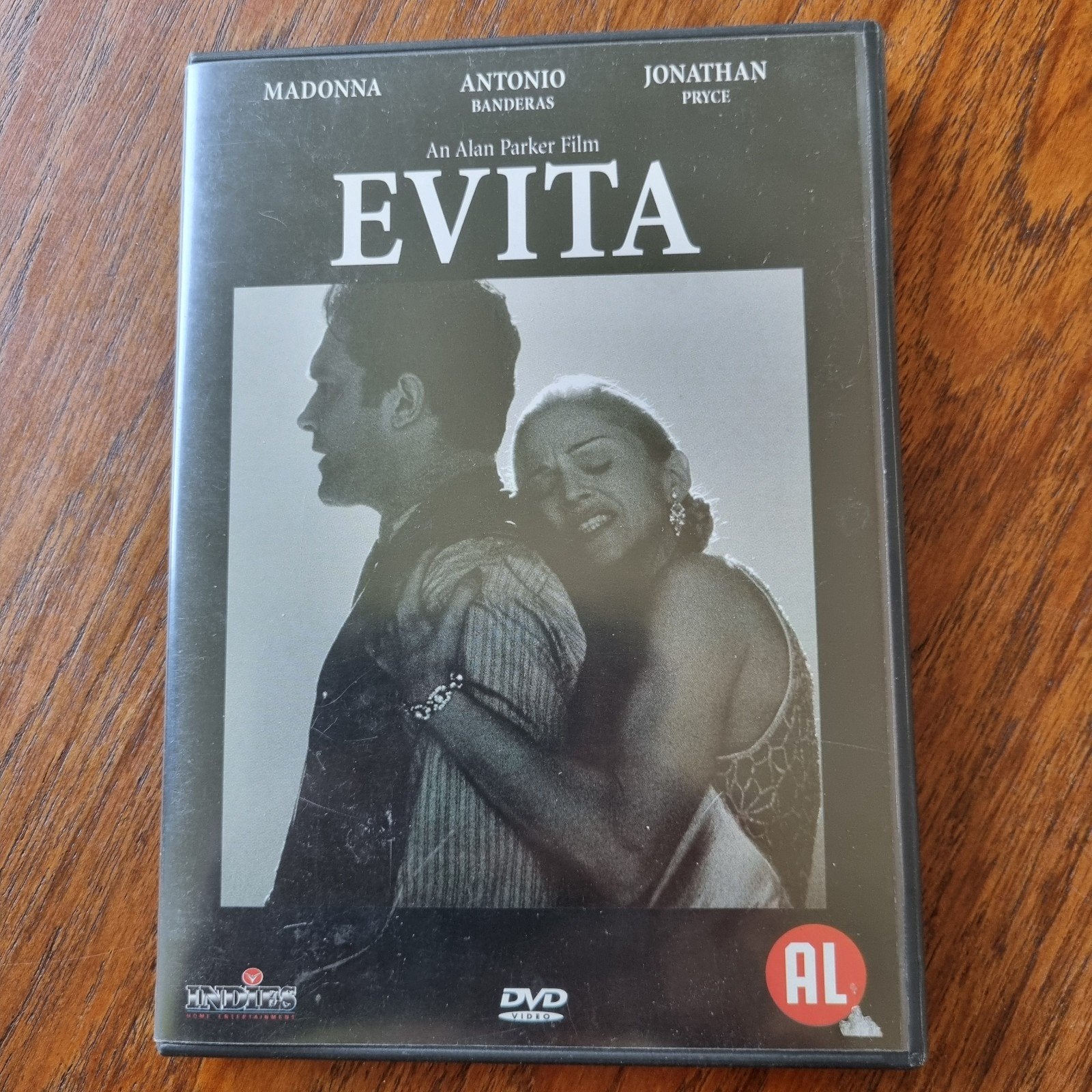 Evita DVD - Madonna, Antonio Banderas - Musical Film, Alle leeftijden, Ophalen of Verzenden, Gebruikt