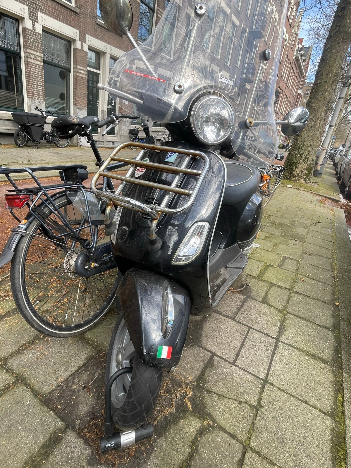 Piaggio Vespa LX - Zwart, Gebruikt, Opknapper, Ophalen, Gebruikt, Overige modellen, Maximaal 45 km/u