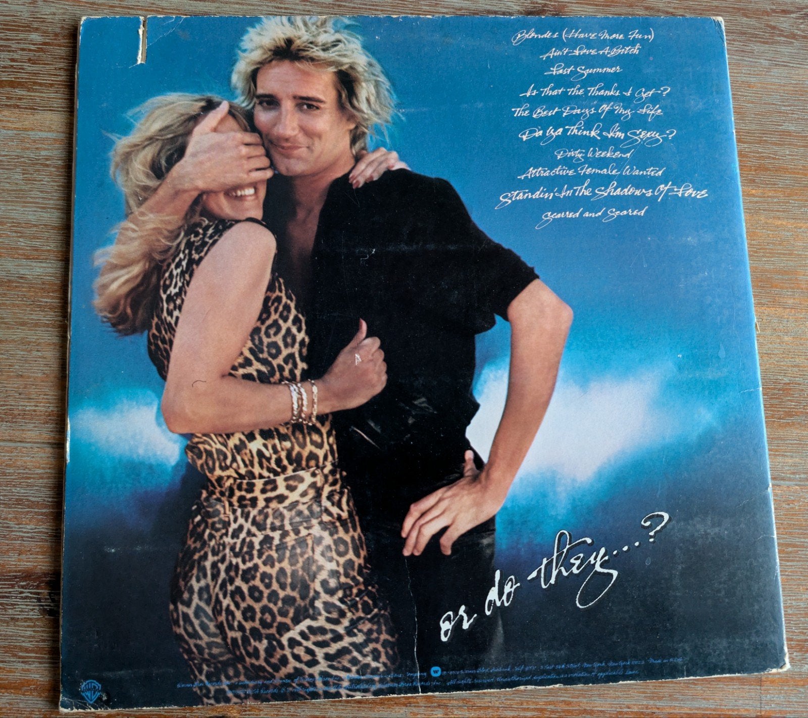 Rod Stewart - Blondes Have More Fun LP (Pop, 1978), LP, Gebruikt, Pop, Ophalen of Verzenden
