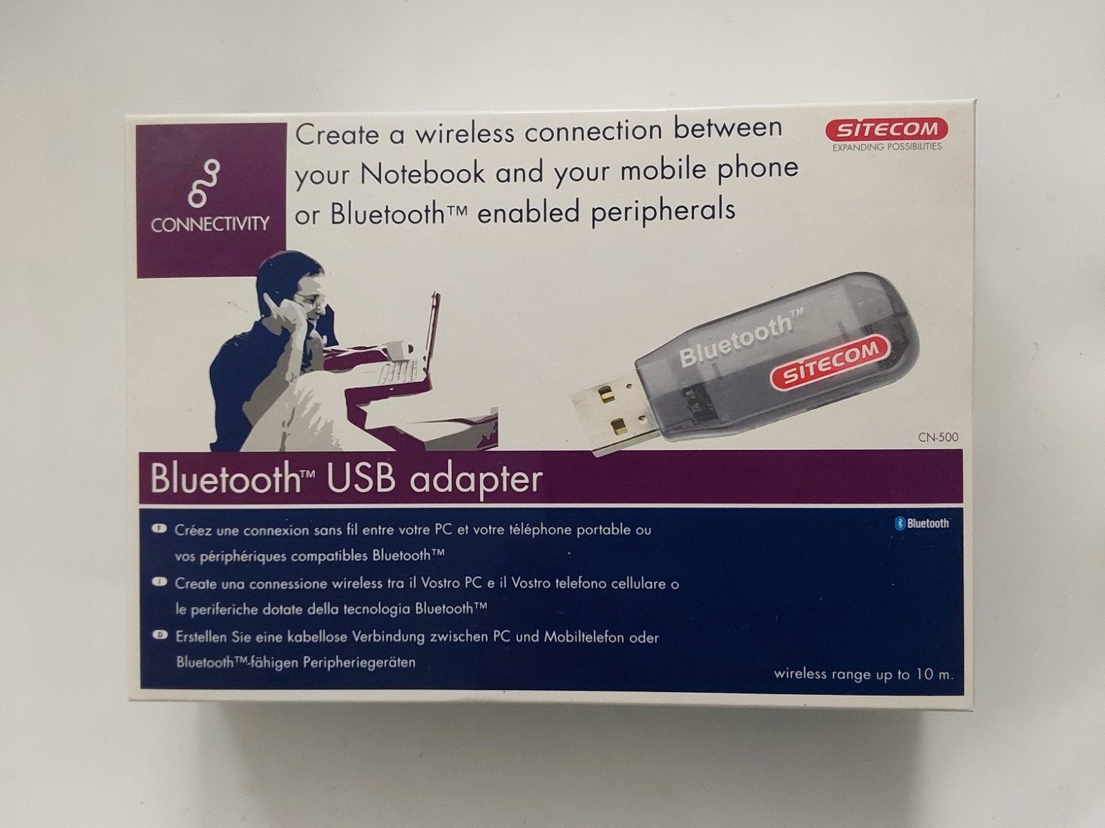 Bluetooth USB adapter 🆕️, Ophalen of Verzenden, Nieuw, Sitecom