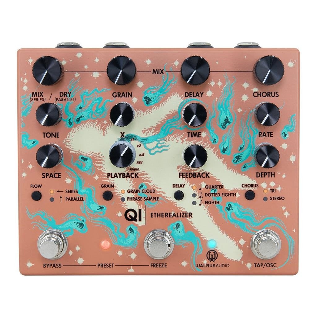 Walrus Audio Qi Etherealizer Terracotta Yvette Young stereo, ., Chorus, Nieuw, Ophalen of Verzenden