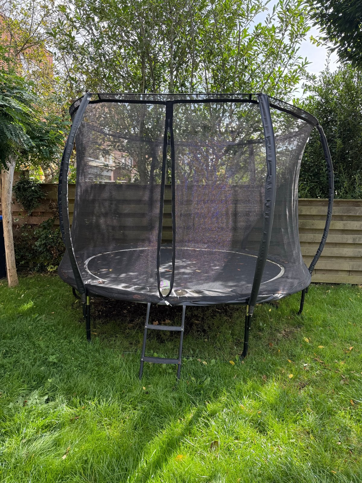 VirtuFit Trampoline met Veiligheidsnet en Trapje, Ophalen, Gebruikt