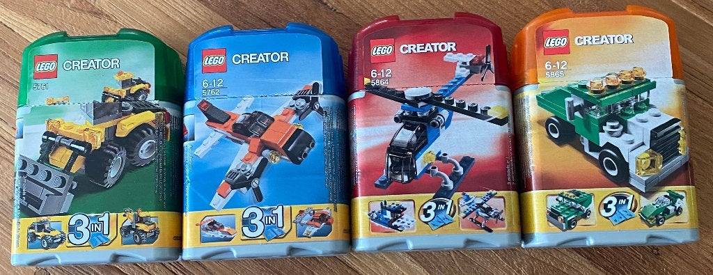 LEGO - Creator 3 in 1 Digger / Plane / Helicopter / Dumper, Gebruikt, Lego, Compleet, Ophalen of Verzenden