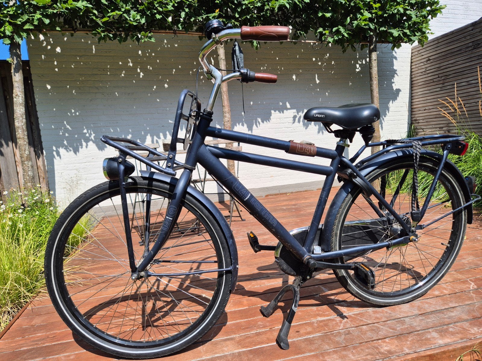 Cortina U4 Transport Jongensfiets 26 inch, Terugtraprem, Gebruikt, Versnellingen, Minder dan 49 cm