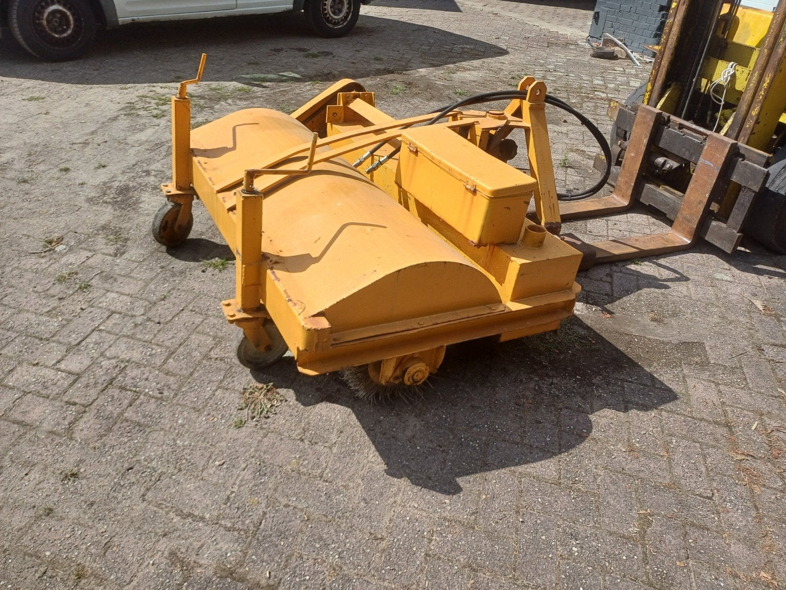 Hydraulische rolbezem voor heftruck - Veeg borstel machine, Ophalen, Gebruikt