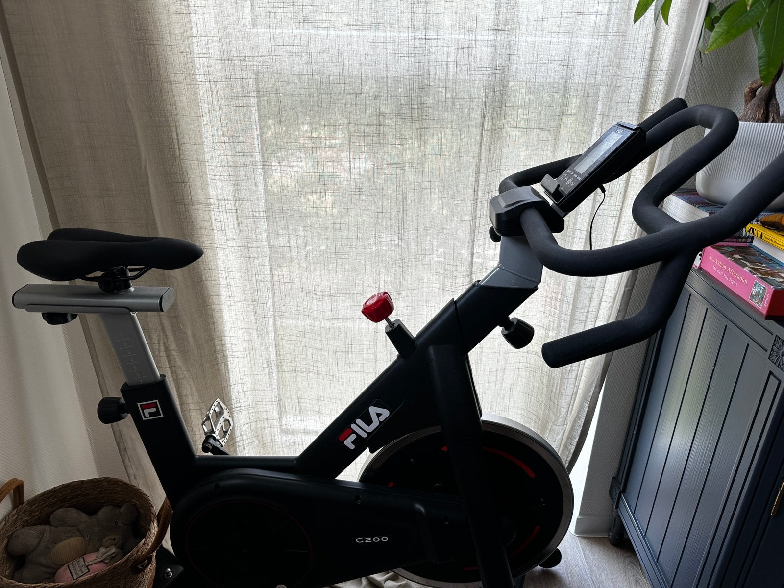 Spinning bike Fila C200, Ophalen, Zo goed als nieuw, Crosstrainer