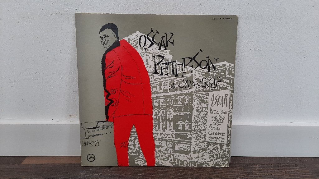 Oscar Peterson – Oscar Peterson At Carnegie LP, Japan, Ophalen of Verzenden, Gebruikt, 12 inch, Jazz