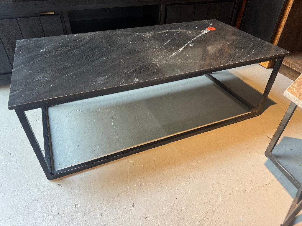 Salontafel Brix Dion marmer 120x60x40 Sale € 150, Ophalen, 100 tot 150 cm, 50 tot 100 cm, Zo goed als nieuw