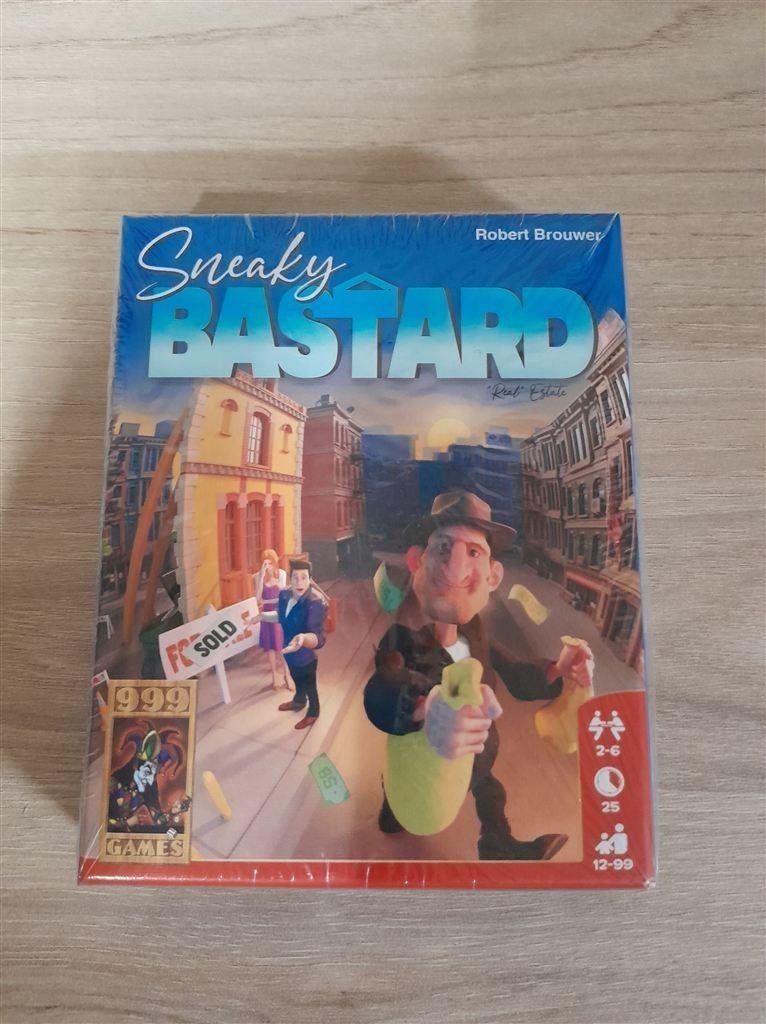 Sneaky bastard - 999 games - in seal - s3850, Verzenden, Zo goed als nieuw
