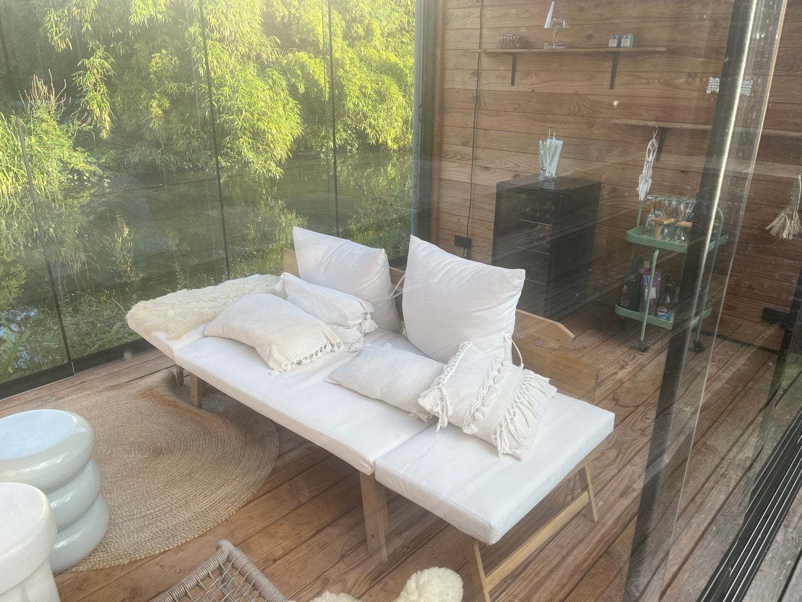 Tuinhuis inrichting, Ophalen of Verzenden, Zo goed als nieuw