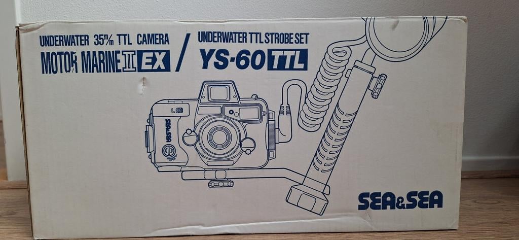 2x Sea&Sea MMIIEX Analoge Onderwater Camera Set + Lenzen, Ophalen of Verzenden