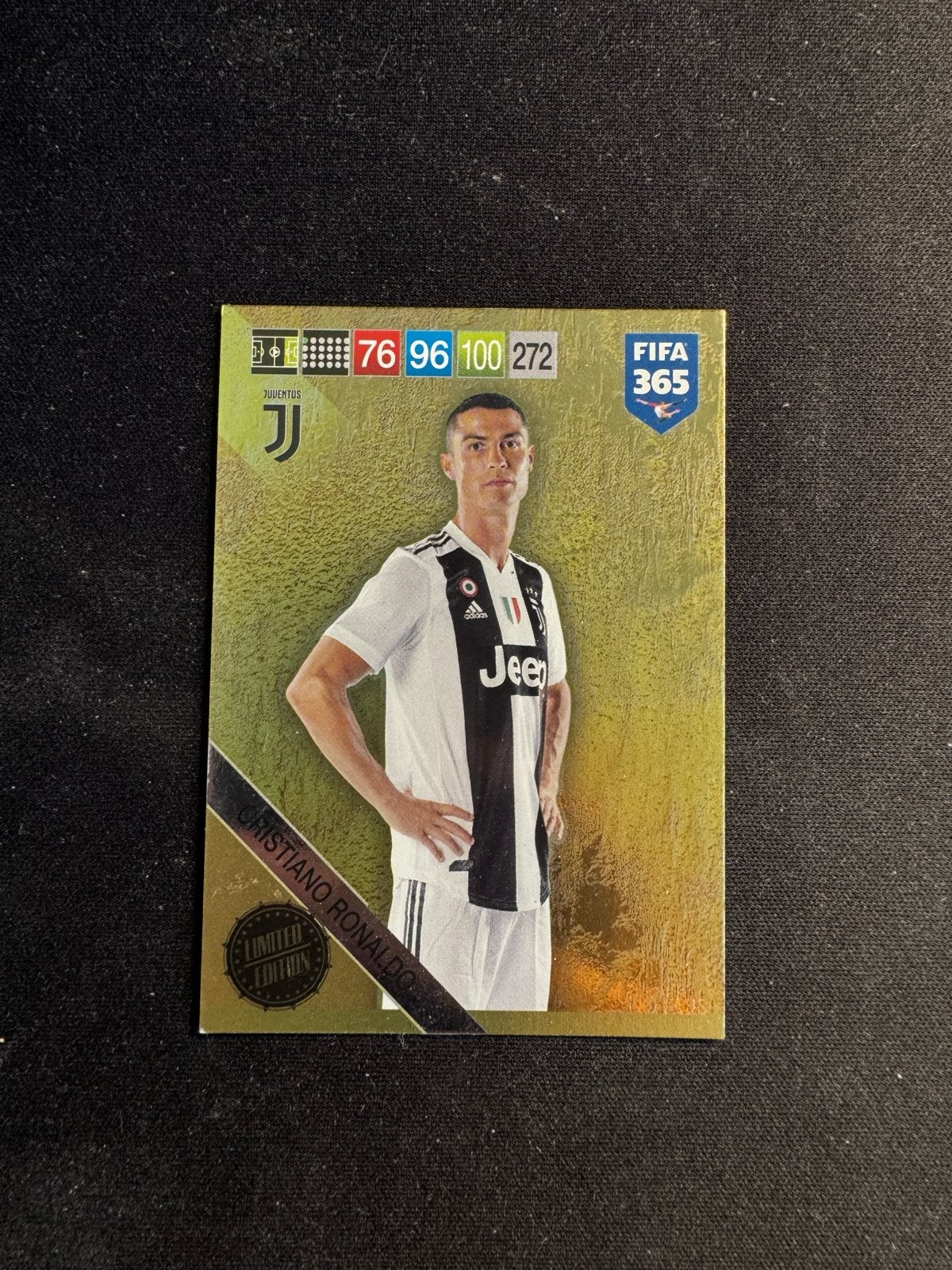 Cristiano Ronaldo FIFA 365 Adrenalyn XL Limited Edition, Ophalen of Verzenden, Zo goed als nieuw, Plaatje