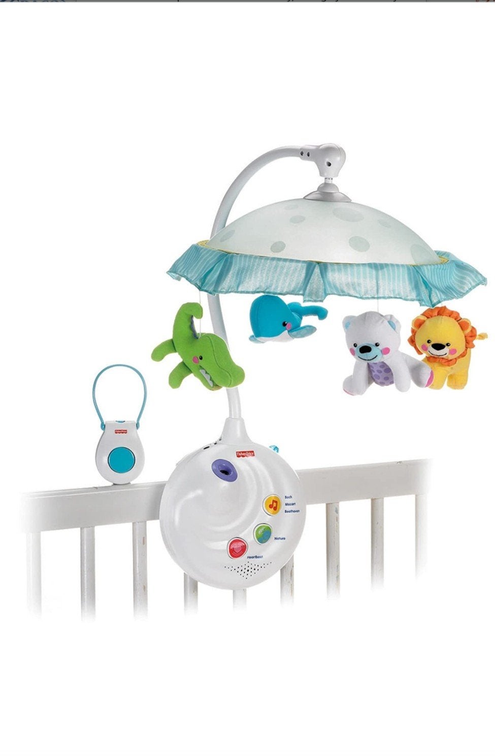 Fisher Price draaiende muziek carrousel, Ophalen, Zo goed als nieuw, Overige typen, Met licht