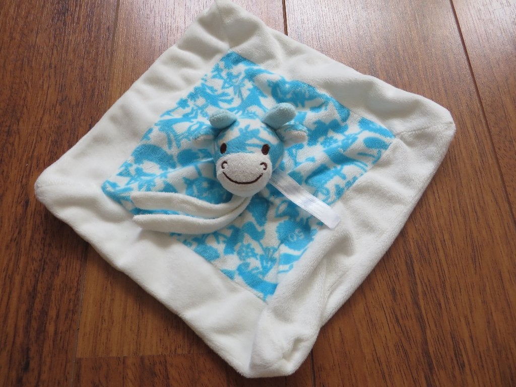Vrolijke knuffeldoek giraf (1.8), Ophalen of Verzenden, Zo goed als nieuw, Wit, Overige typen