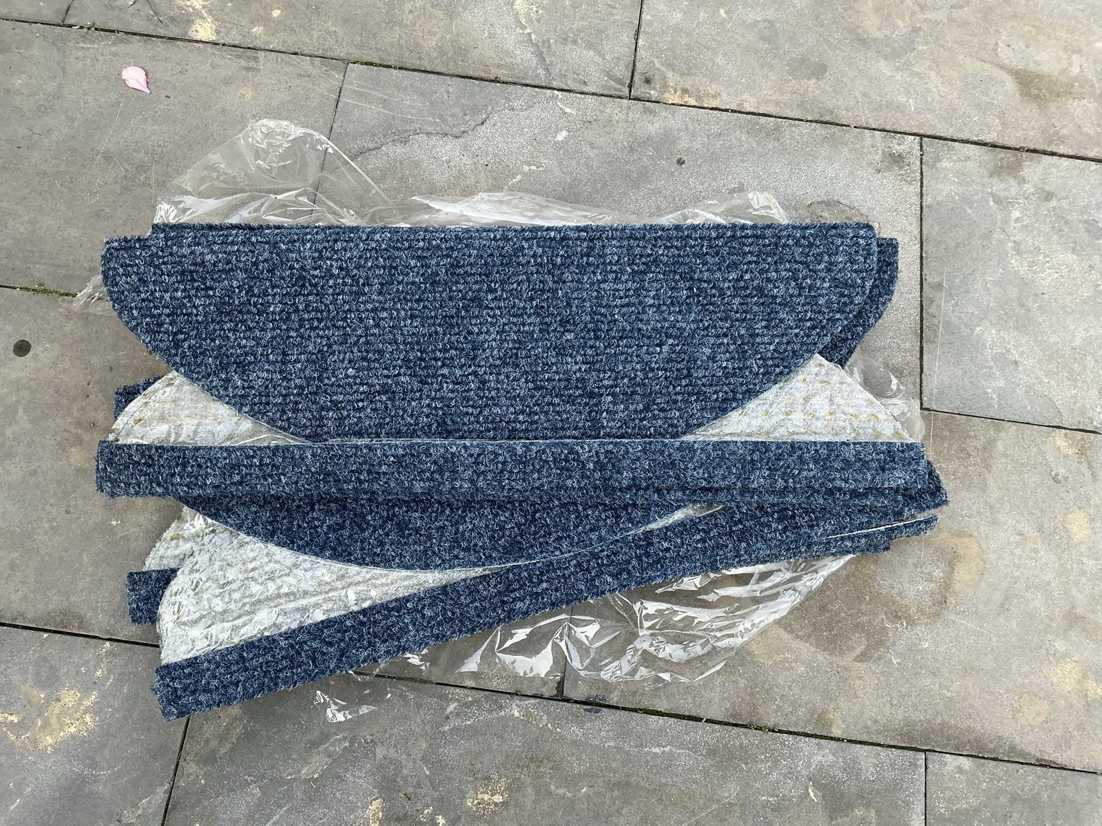 Maantjes trap - Antraciet/Blauw, Minder dan 50 cm, Ophalen of Verzenden, Zo goed als nieuw, Grijs