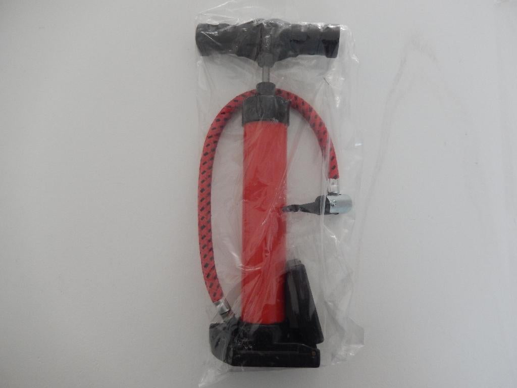 * Nieuw rood zwart autoventiel fietspomp handpomp *, Ophalen of Verzenden, Nieuw