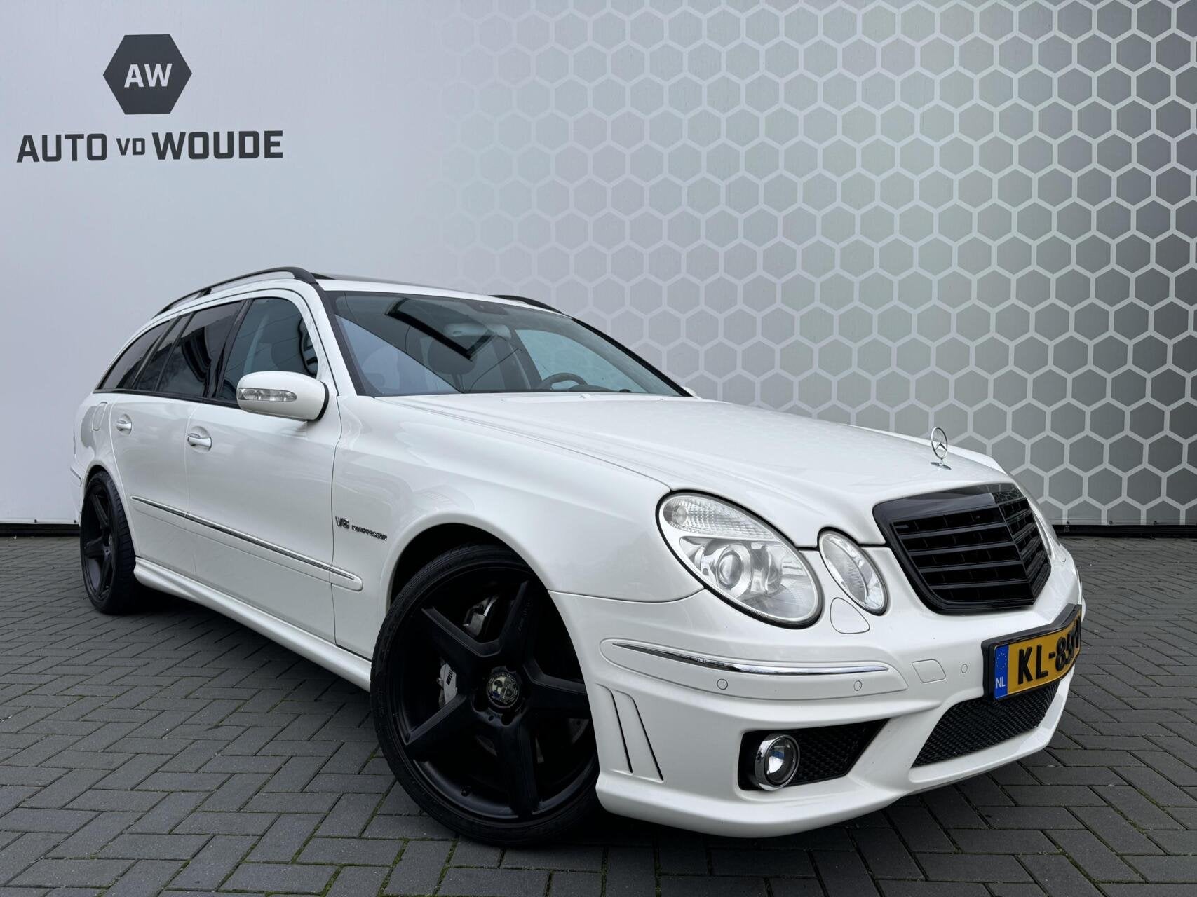 Mercedes E-klasse E55 Combi AMG 55 Schuifdak Leer 477PK, Auto's, Automaat, Achterwielaandrijving, Gebruikt, Leder