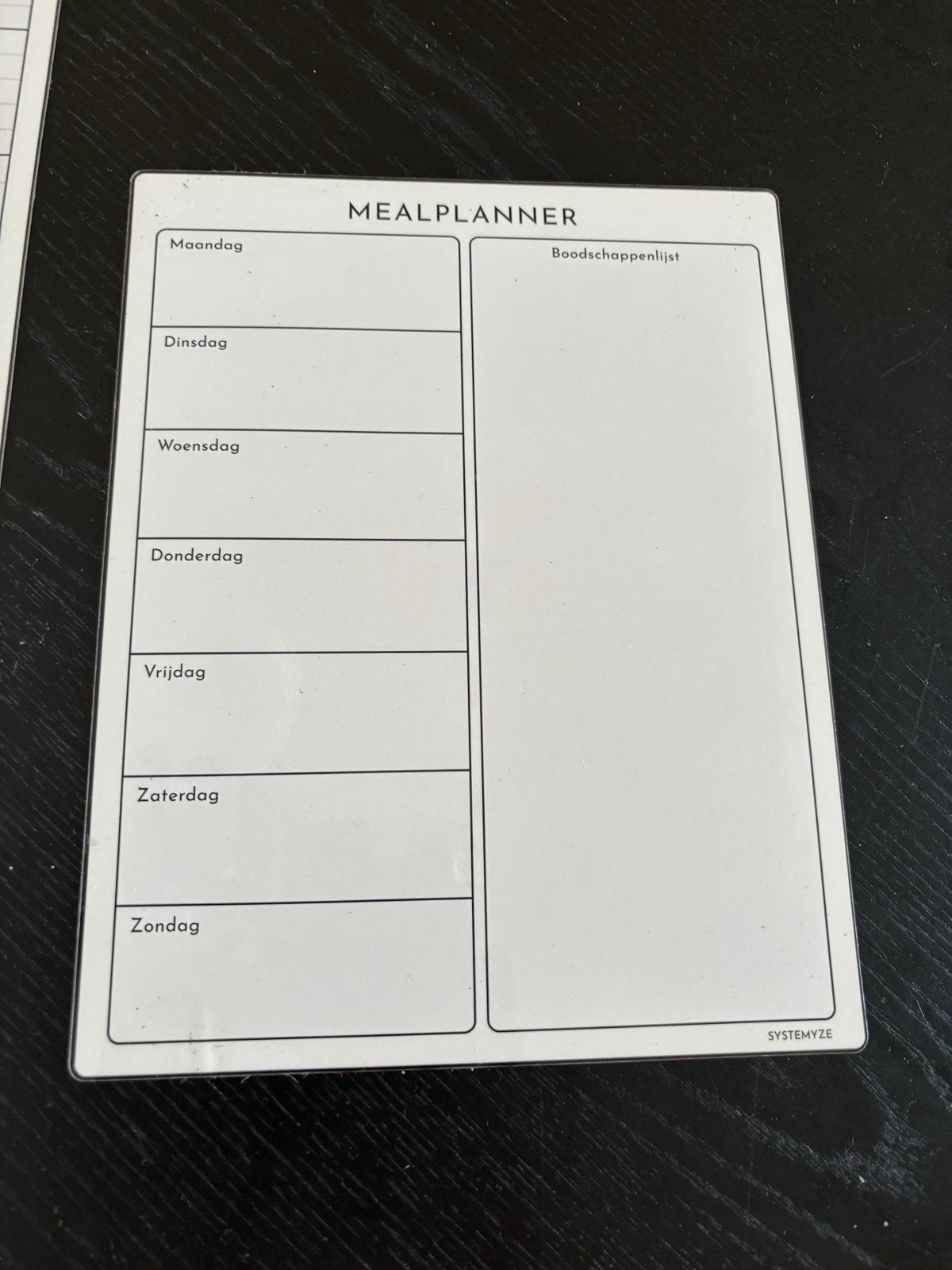 Magnetische kalender- family planner voor op ijskast, Ophalen of Verzenden