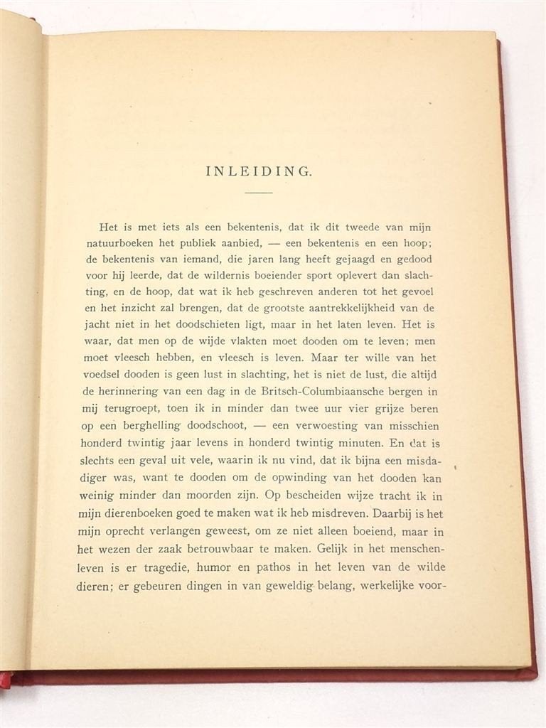 Thor de Beer — Antiek Dierenverhaal, Curwood 1919, Boeken, Ophalen of Verzenden, Gelezen