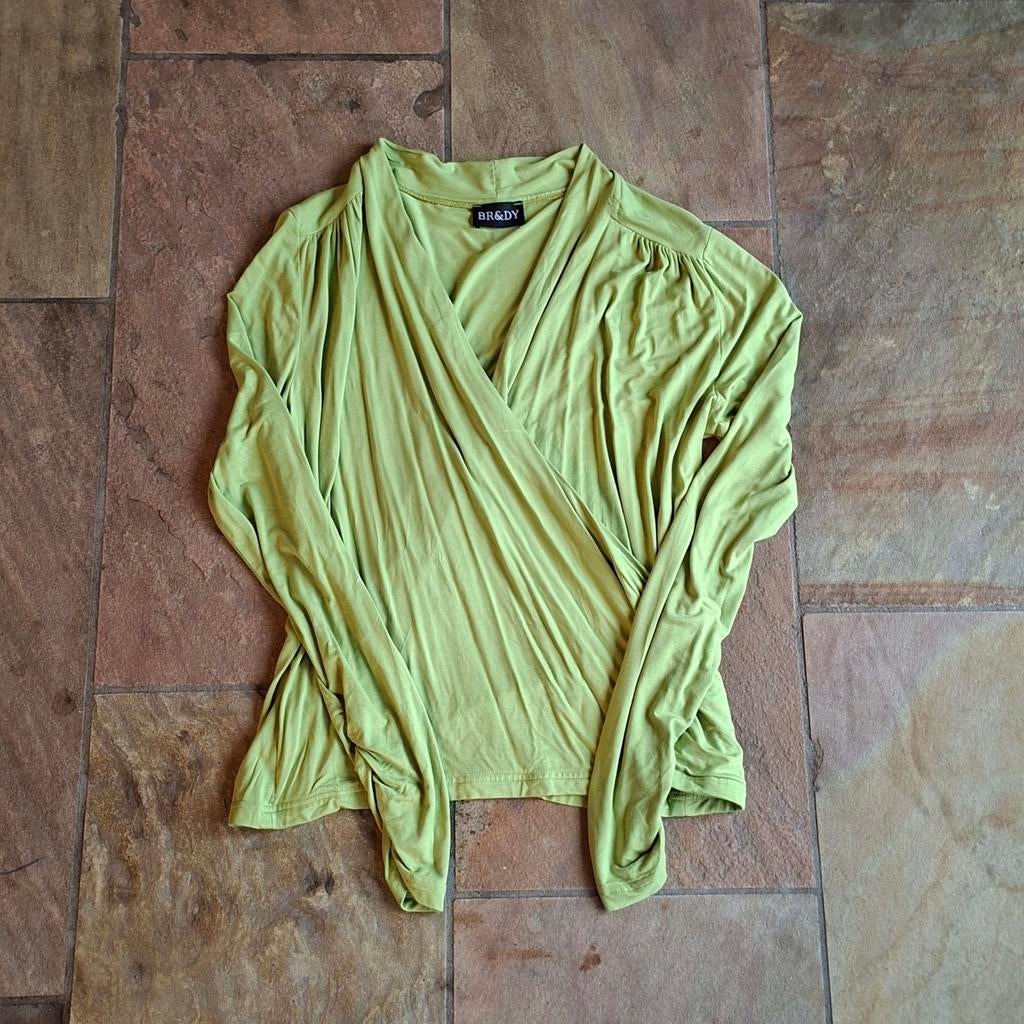 Wrap Blouse - Brandy Collection - maat L, Maat 38/40 (M), Overige kleuren, Nieuw, Ophalen of Verzenden