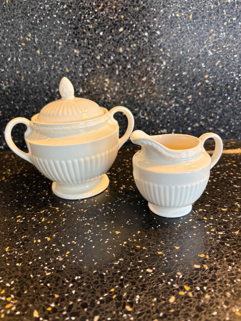 Wedgewood melk en suiker kannetjes, Overige typen, Ophalen of Verzenden, Zo goed als nieuw, Wedgwood