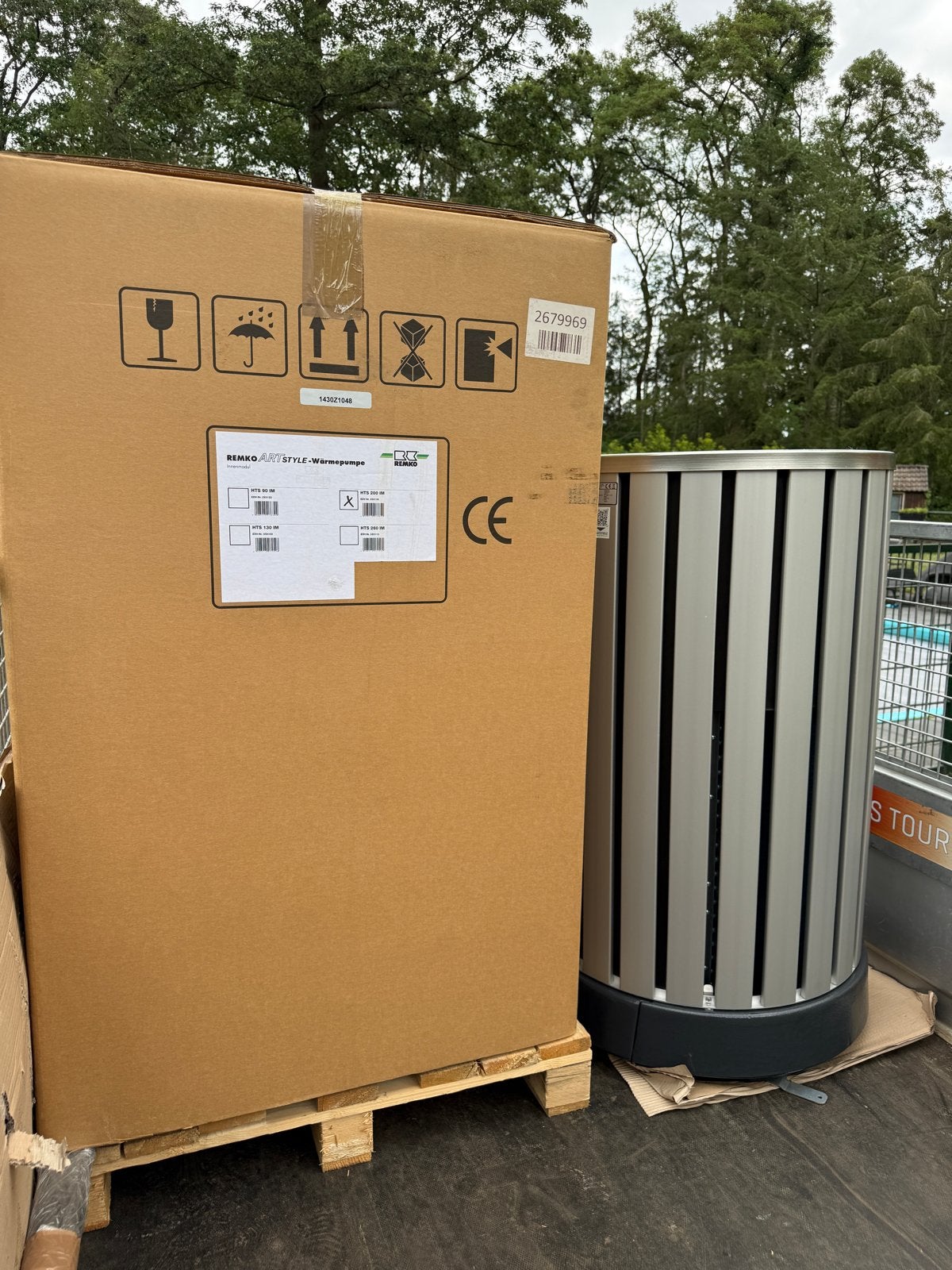 Remko HTS 200 IM 14 kw Warmtepomp - Nieuw in doos, Doe-het-zelf en Verbouw, Verwarming en Radiatoren, Ophalen, Hoog rendement (Hr)