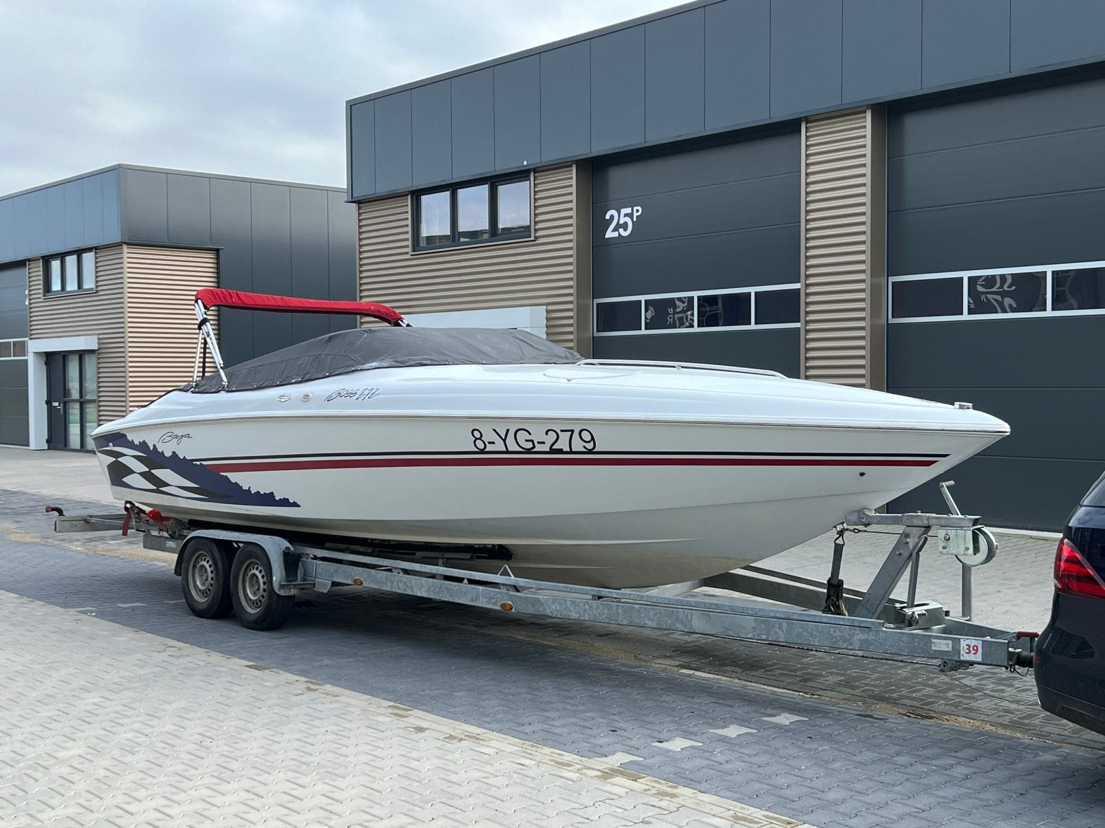 Baja 272 boss 8,2 mpi incl passende trailer met kenteken, Watersport en Boten, Ophalen, Overige merken, Binnenboordmotor, Viertaktmotor