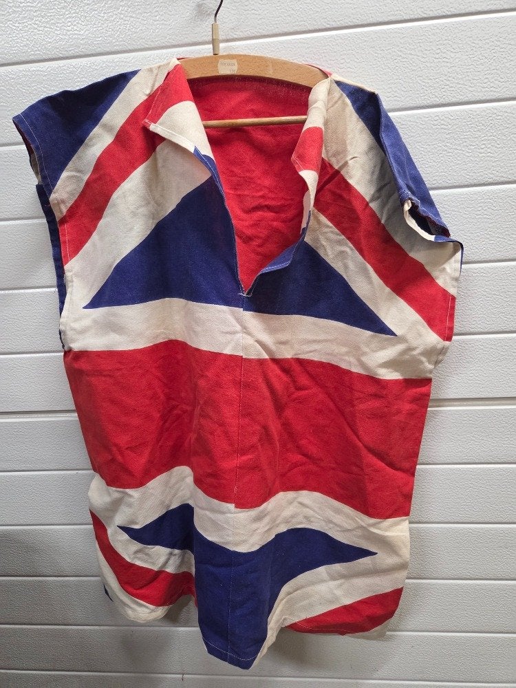 shirt engelse vlag union jack  vintage XL, Ophalen of Verzenden, 'T Olde Gre-j, Info@toldegrej.nl, Endepoelstraat 20f Didam