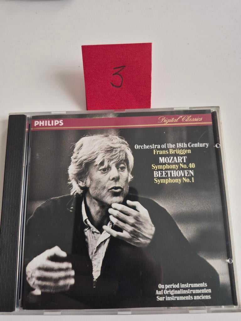 Mozart & Beethoven Symfonieën - Frans Brüggen CD, Cd's en Dvd's, Ophalen of Verzenden