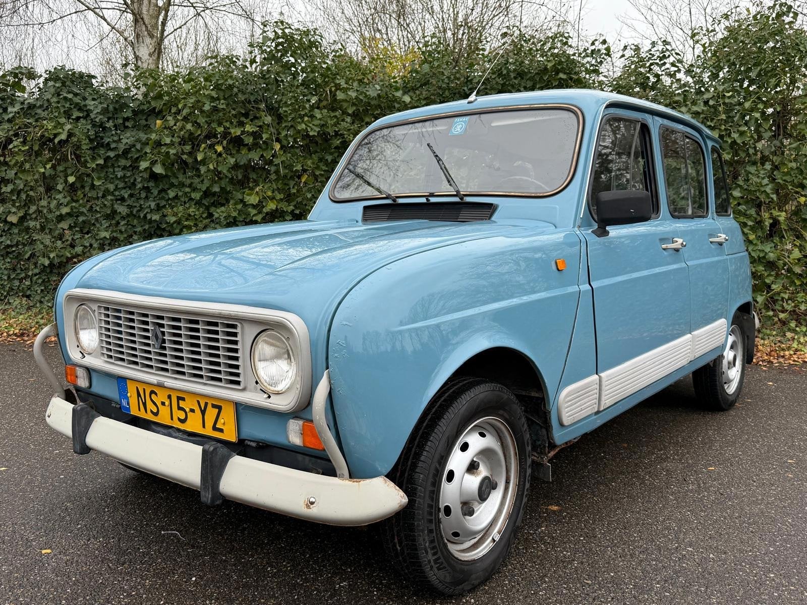 Renault 4 R 4 GTL Oldtimer, Auto's, Voorwielaandrijving, Gebruikt, 4 cilinders, Blauw
