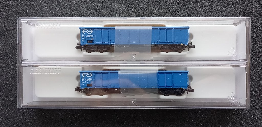 Fleischmann 830258 NS open wagens, Ophalen, Gelijkstroom, Fleischmann, Analoog